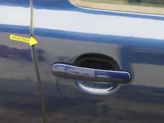 Skoda Octavia 1Z Kombi+Limo Tür vorne rechts Beifahrertür blau LF5Q OhneAnbau - Bild 6