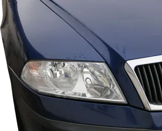 Skoda Octavia 1Z Motorhaube Haube Klappe vorne blau LF5Q mit Grill - Bild 9