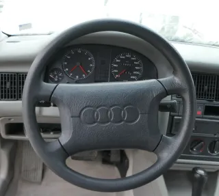 Audi 80 8C Lenkrad 4A0419091D schwarz - Bild 2