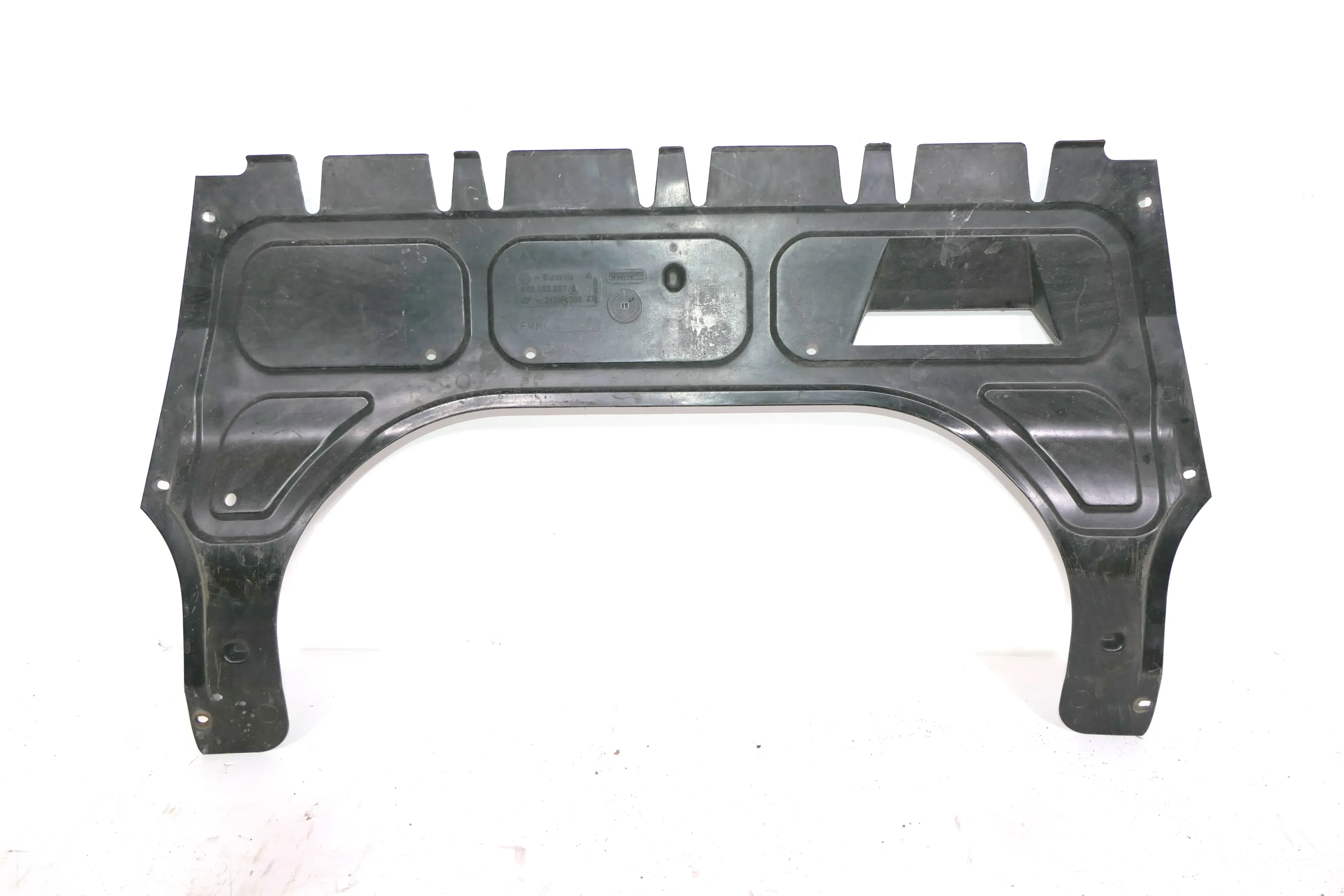 VW Polo 9N 9N3 Fox Ibiza Unterfahrschutz Dämpfung Schutz Motor 6Q0825237R origin - Bild 1