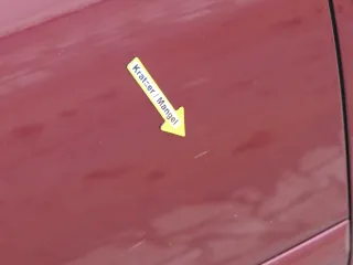 Audi A6 4B C5 Tür nur Türblatt vorne rechts Beifahrertür rot LZ3L - Dellen! - Bild 10
