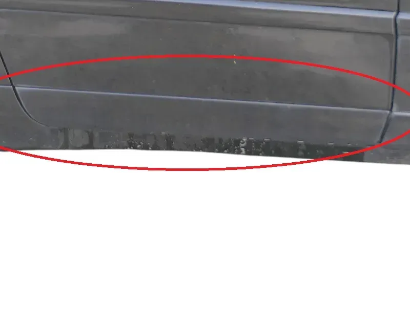 A4 B6 8E Zierleiste Leiste Abdeckung Tür hinten rechts unten schwarz 8E0853970 - Bild 1