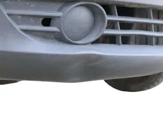 VW Fox 5Z Stoßstange vorne Stoßfänger schwarz mit Grill - Bild 6