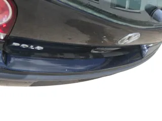 VW Polo 9N 9N3 Stoßstange Heckstoßstange hinten schwarz LC9Z - Bild 2