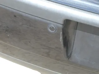 VW Polo 9N 9N3 Stoßstange Heckstoßstange hinten schwarz LC9Z - Bild 6