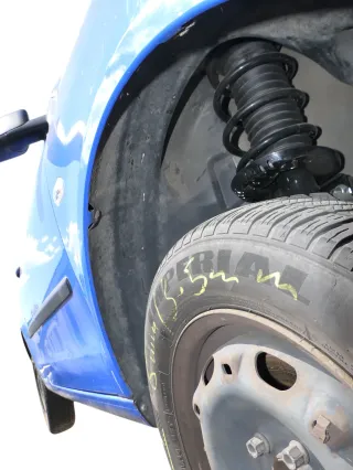 VW Polo 9N Kotflügel vorne rechts blau LA5F bis ca.Bj.2004 - Bild 17