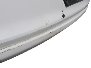 VW Polo 6R Stoßstange Heckstoßstange hinten weiß LB9A   -  MÄNGEL  BILDER ! - Bild 19