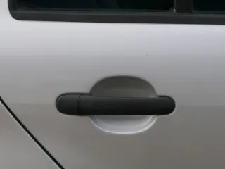 Skoda Fabia 6Y Limousine Schrägheck Tür hinten rechts grau silber LF7T diamantsi - Bild 3
