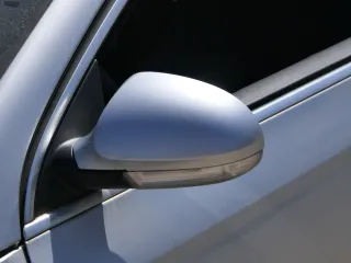 VW Passat 3C elektrischer Spiegel Außenspiegel links mit Glas Blinke silber LA7W - Bild 2