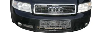 Audi A4 8E B6 Kombi Avant Stoßstange vorne mit Spoiler schwarz LY9B - Bild 1