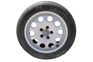 1x A4 A6 Alufelge original 4B0601025P 7j x16H2 ET45  LK 112 Ersatzrad 205/55 R16 - Bild 1