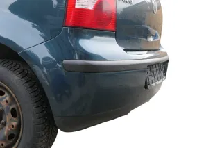 VW Polo 9N 9N3 Stoßstange Heckstoßstange hinten grün LC6X - Bild 11