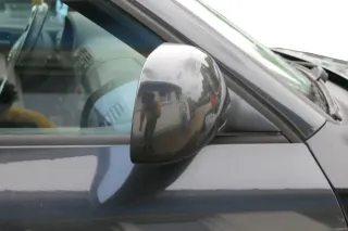 Audi A3 8L elektrischer Spiegel Außenspiegel rechts mit Glas schwarz LZ9U - Bild 2