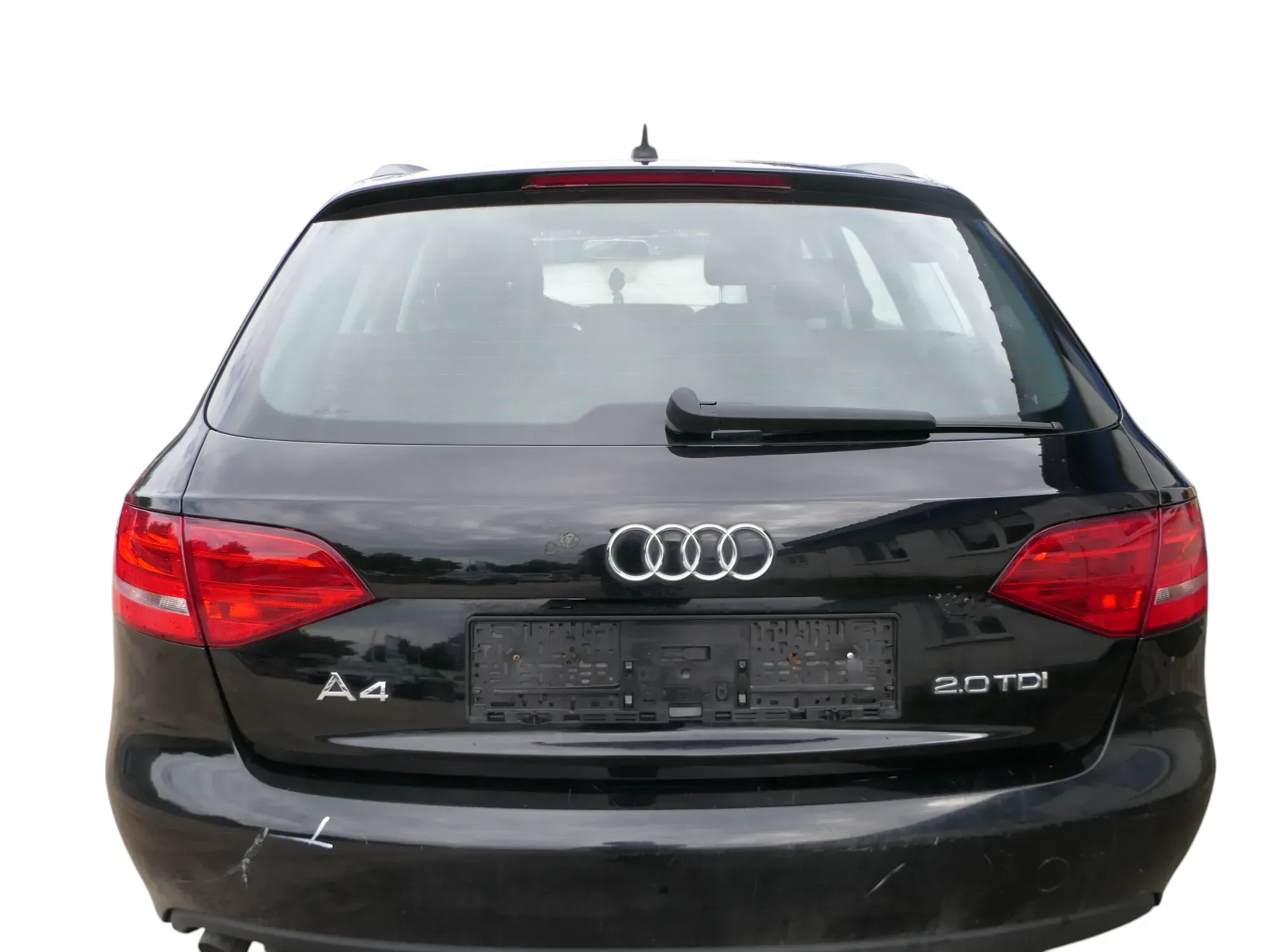 Audi A4 B8 8K Kombi Avant hinten Heckklappe mit Scheibe Deckel schwarz LZ9Y - Bild 1