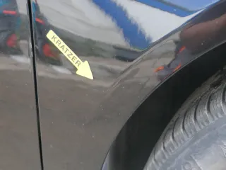 VW Golf 6 Variant Kombi AJ5 Kotflügel vorne rechts schwarz L041 - Bild 7