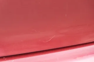 VW Polo 9N 9N3 Stoßstange Heckstoßstange hinten rot LC3R - Einparkhilfe PDC - Bild 3
