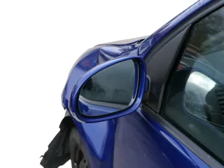 VW Golf 5 1K elektrischer Spiegel Außenspiegel links mit Blinker blau LC5J - Bild 2