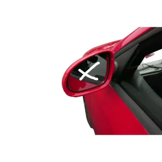 Passat 3C elektrischer Spiegel Außenspiegel links LY3D rot anklappbar Umfel - Bild 2