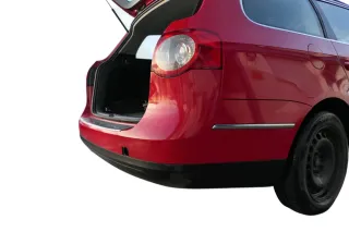 VW Passat 3C Kombi Stoßstange hinten Heckstoßstange Stoßfänger rot LY3D - Bild 5