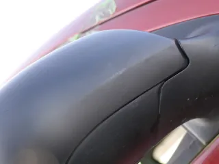Skoda Fabia 6Y mechanischer Spiegel Außenspiegel rechts schwarz Glas - Bild 2