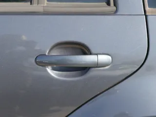 VW Golf 4 Bora Tür hinten links nur Kombi / Variant grau LC7V - ohne Anbauteile - Bild 3