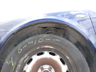VW Golf 4 1J Kotflügel vorne links blau LB5N - Bild 7