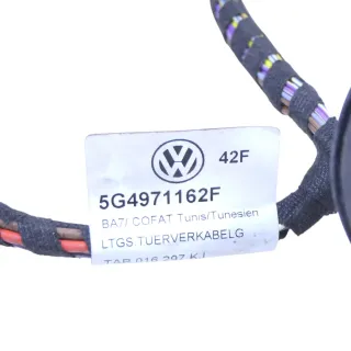 VW Golf 7 5G Kabelbaum Tür Türkabelbaum ZV vorne links 5G4971162ME - Bild 4