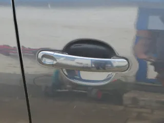 Golf 5 1K5 + 6 nur Kombi / Variant Tür vorne rechts Beifahrertür grau blau LC5F - Bild 3