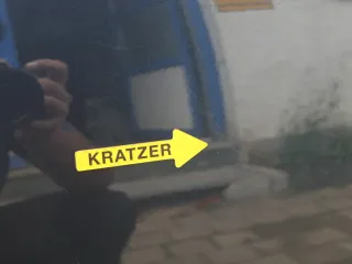 Golf 5 1K5 + 6 nur Kombi / Variant Tür vorne rechts Beifahrertür grau blau LC5F - Bild 7