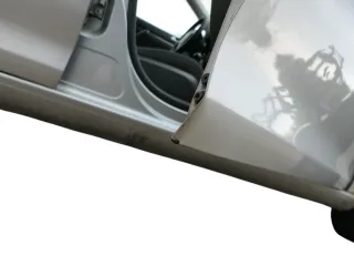 Golf 5 1K5 + 6 nur Kombi / Variant Tür vorne rechts Beifahrertür silber LA7W - Bild 17