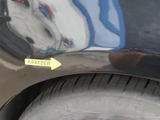 VW Lupo Kotflügel vorne rechts schwarz L041 - Bild 7