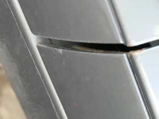 Audi A6 4F C6 Tür Türblatt vorne rechts Beifahrertür grau LZ7S - ohne Anbauteile - Bild 5