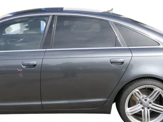 Audi A6 4F C6 Tür mit Türblatt hinten links grau LZ7S - ohne Anbauteile - Bild 1
