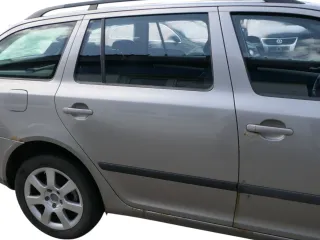 Skoda Octavia 1Z Kombi Tür hinten rechts LF8H Cappuccino Beige (ohneAnbauteile) - Bild 1