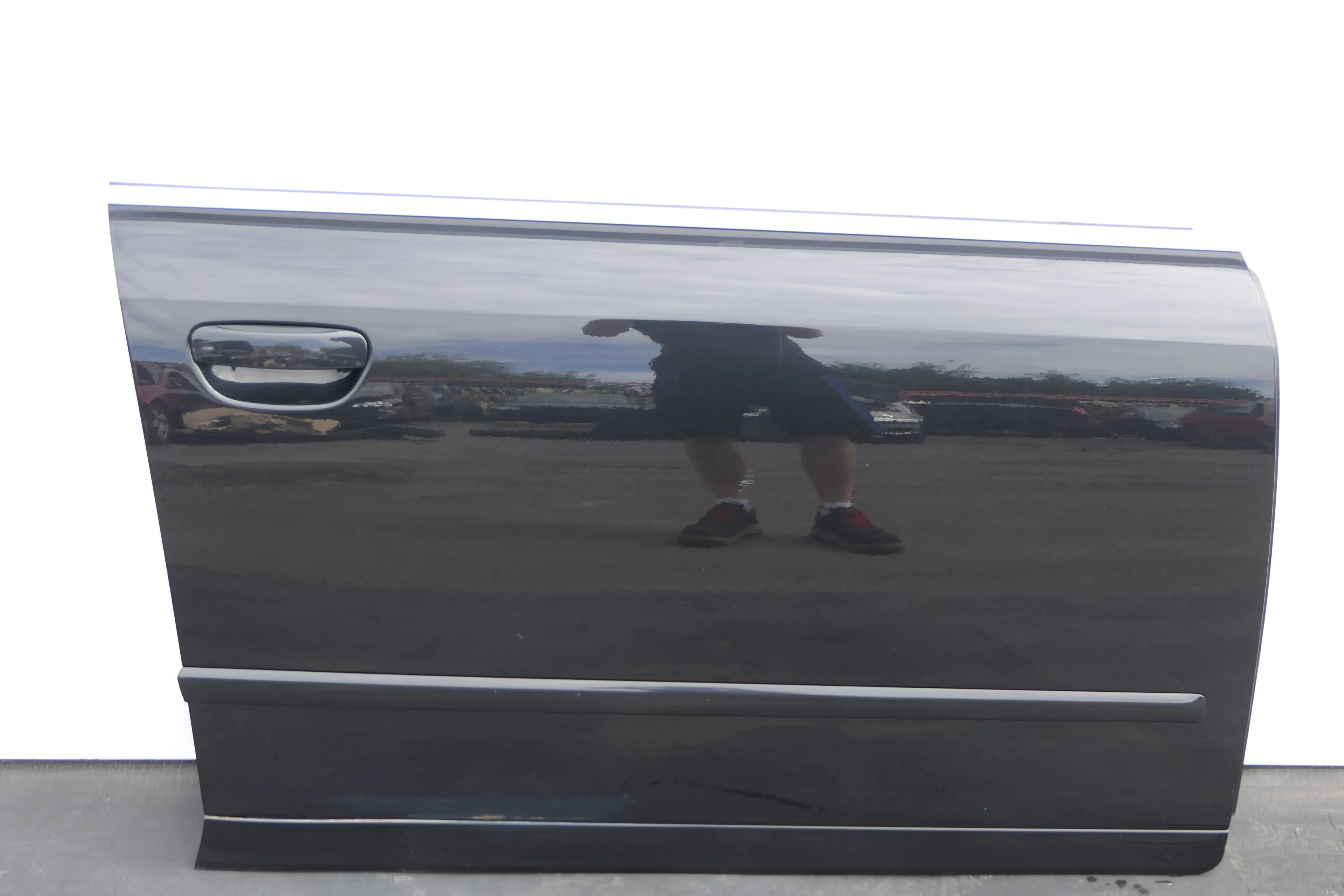 Audi A4 B6 8E Türblatt Tür vorne rechts Beifahrertür schwarz LZ9W Kombi+Limousin - Bild 1