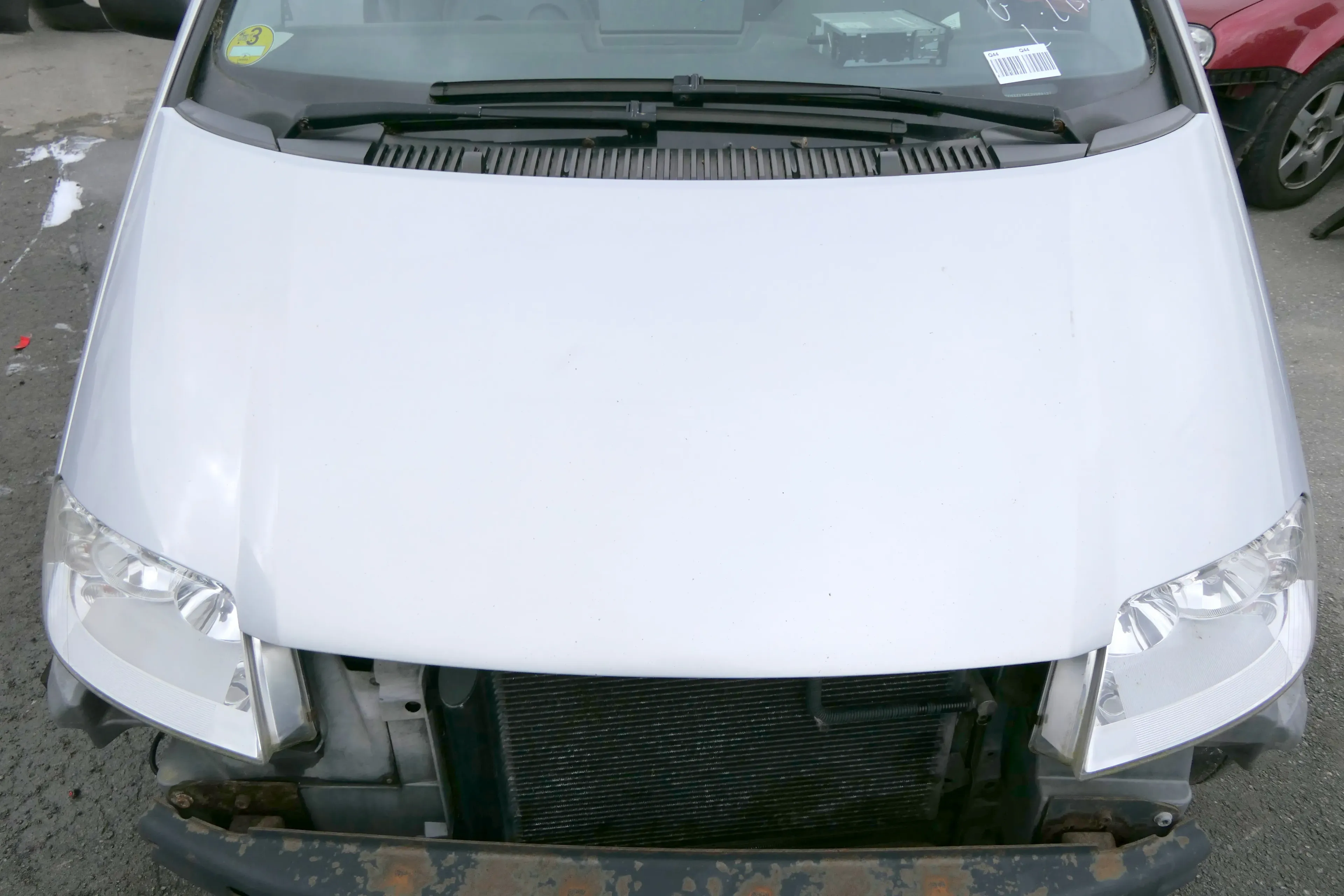VW Sharan 7M Motorhaube Klappe Haube vorn vorne silber LB7Z abca.Bj2000passend x - Bild 1