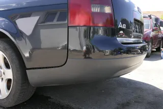 Audi A6 4B Kombi Avant Stoßstange hinten Heckstoßstange schwarz LZ9W ebonyschwar - Bild 4