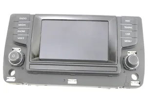 VW Golf 7 Anzeige Bedieneinheit Radio Navi 5G0919605D Touch-Screen Navigation - Bild 1