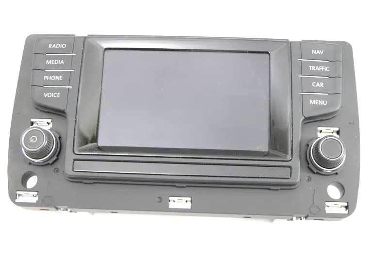 VW Golf 7 Anzeige Bedieneinheit Radio Navi 5G0919605D Touch-Screen Navigation - Bild 1