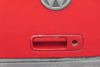 VW Lupo 6X Heckklappe hinten Klappe Kofferraumklappe Scheibe rot LY3D Scheibe - Bild 3