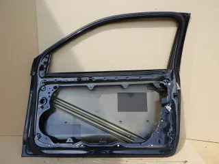 VW Polo 9N 9N3 Tür vorne rechts Beifahrertür 2/3-Türer schwarz LC9Z metallic - Bild 2