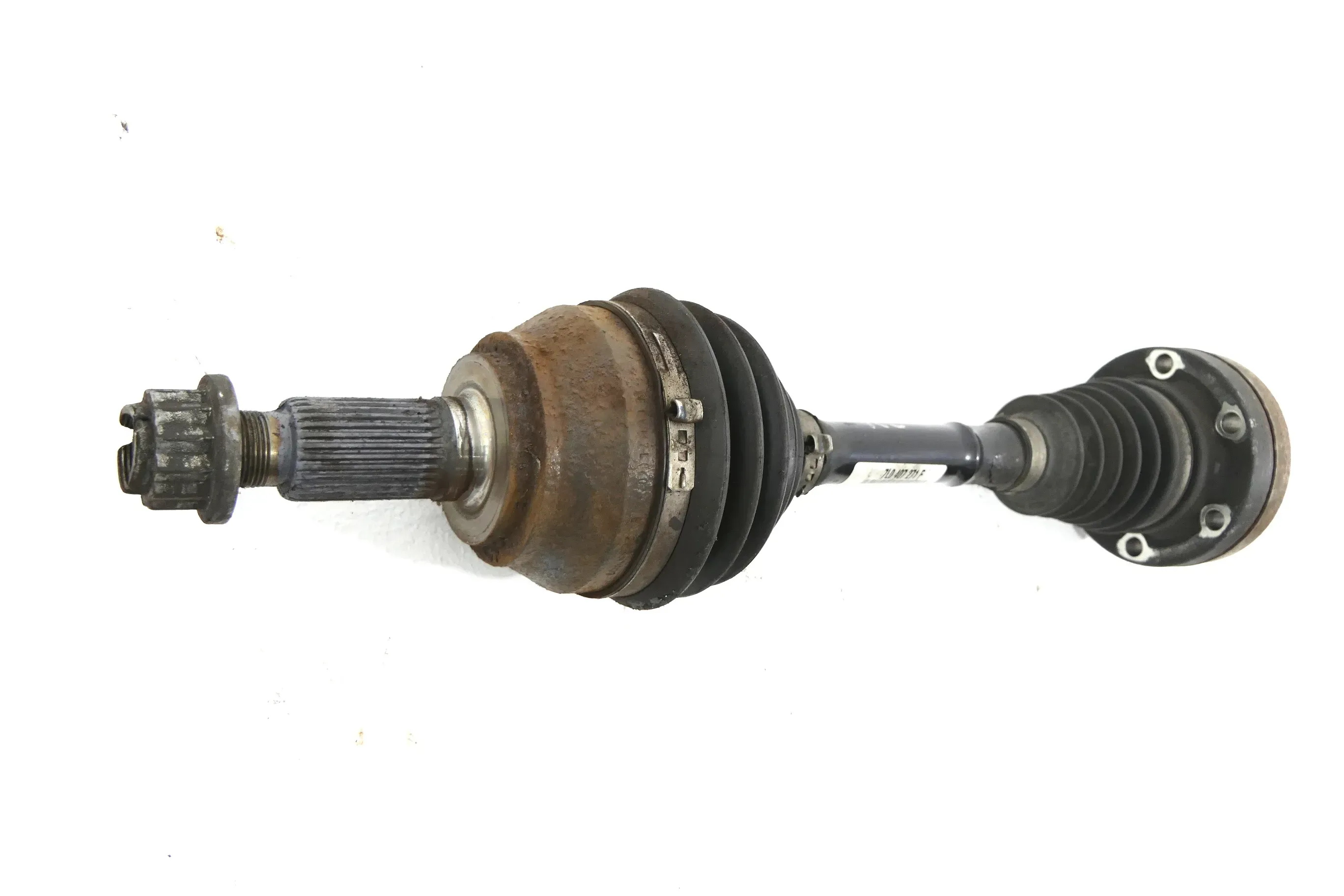 VW Touareg 7L Antriebswelle Gelenkwelle 7L0407271E vorne links 3.0 TDI 6 Zylinde - Bild 1