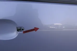 VW Golf 4 Tür vorne rechts Beifahrertür 2/3-Türer silber LB7Z satinsilber - Bild 4