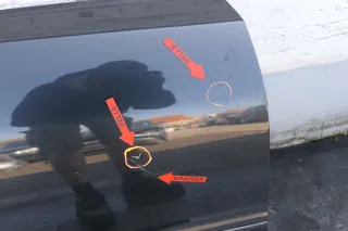 Audi A4 B5 Tür vorne rechts schwarz LZ9W Kombi+Limo (Leiste+Griff beachten - Bild 3
