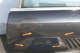 Audi A4 B6 8E Türblatt Tür hinten links schwarz LZ9W Kombi+Limo -ohne Anbauteile - Bild 5