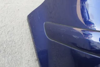 VW Golf 4 Limousine Stoßstange hinten Heckstoßstange Stoßfänger blau indi LB5N - Bild 7