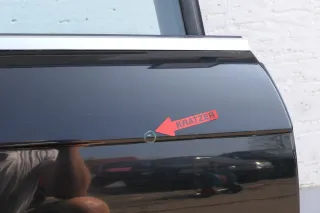 Audi A4 B6 8E Türblatt Tür hinten rechts schwarz LZ9Y phantomschwarz Kombi+Limo - Bild 4