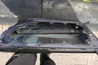 VW Passat 3B 3BG Kombi Limo Tür vorne rechts Beifahrertür blau LB5N ohneAnbautei - Bild 2
