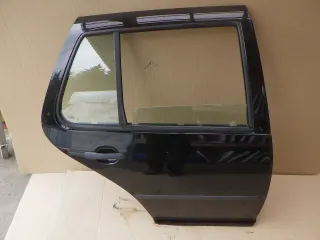 VW Golf 4 Limousine Tür hinten rechts schwarz L041 uni (KEINkombi) - Bild 1