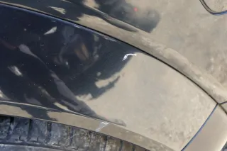 Audi A2 8Z Kotflügel Abdeckung Verbreiterung Radabdeckung hinten links blau LZ5Q - Bild 2